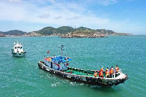 China's Maritime Agencies Conduct A Joint Patrol in Zhoushan