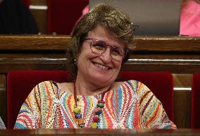 Government Control Session In The Parliament Catalonia