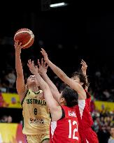 (SP)AUSTRALIA-SYDNEY-BASKETBALL-FIBA WOMEN'S ASIA CUP-AUS VS JPN