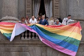 Barcelona Celebrates International LGTBI Pride Day