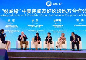 CHINA-FUJIAN-FUZHOU-CHINA-U.S. PEOPLE-TO-PEOPLE FRIENDSHIP FORUM (CN)