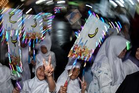 Eid Ad-Adha Celebrations Parade In Indonesia