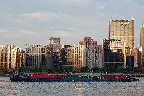 Huangpu River in Shanghai