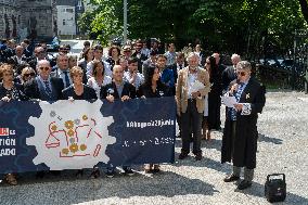 Lawyers Protest In Santander