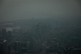 Wildfire Smokes Covered Toronto