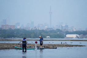 Wildfires Smoke Covers Toronto