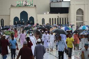 Muslims Perform Eid al-Adha Prayer - Dhaka