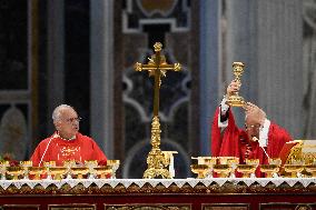 Mass On The Solemnity Of Saints Peter And Paul At St. Peter's Basilica - Vatican