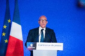 Eric Ciotti Press Conference - Paris