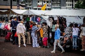 Consumers At The Market - Rotterdam