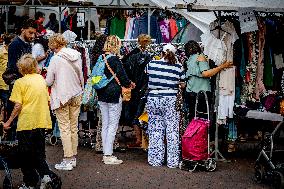 Consumers At The Market - Rotterdam