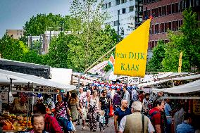 Consumers At The Market - Rotterdam