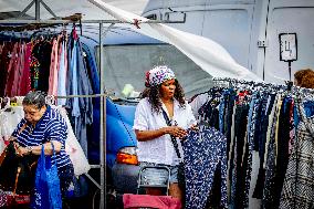 Consumers At The Market - Rotterdam