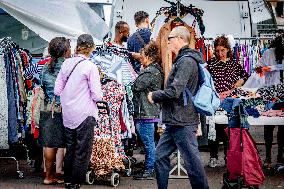 Consumers At The Market - Rotterdam