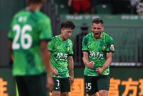 (SP)CHINA-BEIJING-FOOTBALL-CSL-BEIJING GUOAN VS SHANGHAI PORT (CN)