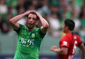 (SP)CHINA-BEIJING-FOOTBALL-CSL-BEIJING GUOAN VS SHANGHAI PORT (CN)