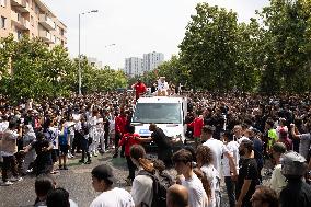 Commemoration march for Nahel - Nanterre