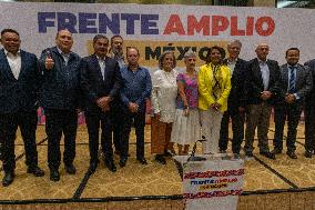 ''Frente Amplio Por Mexico'' Press Conference