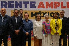 ''Frente Amplio Por Mexico'' Press Conference