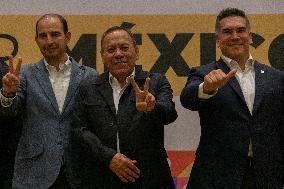 ''Frente Amplio Por Mexico'' Press Conference