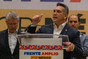 ''Frente Amplio Por Mexico'' Press Conference