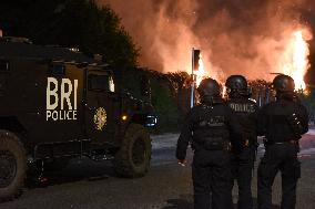 BRI Oppose Rioters - Nanterre