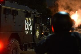 BRI Oppose Rioters - Nanterre