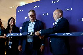 Jetblue Airbus A321 Neo Transatlantic Flight Inauguration - Paris