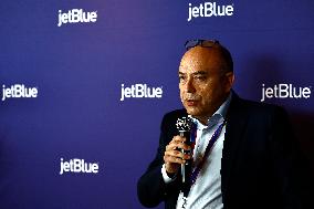 Jetblue Airbus A321 Neo Transatlantic Flight Inauguration - Paris