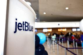 Jetblue Airbus A321 Neo Transatlantic Flight Inauguration - Paris