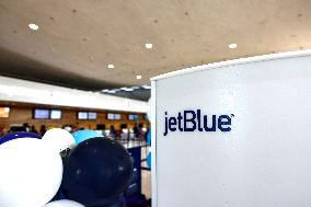 Jetblue Airbus A321 Neo Transatlantic Flight Inauguration - Paris