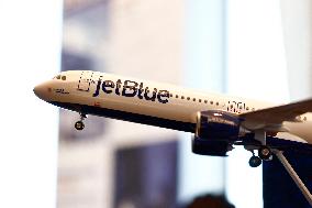 Jetblue Airbus A321 Neo Transatlantic Flight Inauguration - Paris