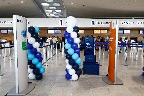 Jetblue Airbus A321 Neo Transatlantic Flight Inauguration - Paris