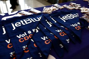 Jetblue Airbus A321 Neo Transatlantic Flight Inauguration - Paris