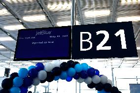 Jetblue Airbus A321 Neo Transatlantic Flight Inauguration - Paris