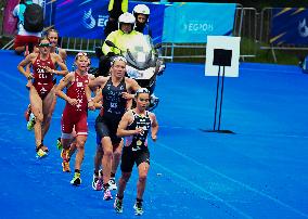 Women's Triathlon At The 3rd European Games In Krakow