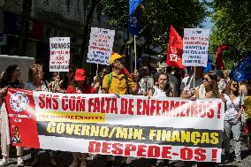 Lisbon Nurses Rally