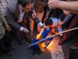 Iran-Protest Against Koran Burning In The Sweden