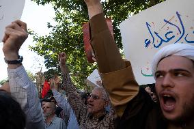 Iran-Protest Against Koran Burning In The Sweden