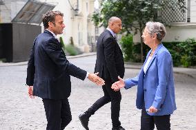 Intermninisterial crisis unit meeting at Interior Ministry - Paris