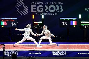 Fencing - European Games Krakow Malopolska 2023 - Day 11