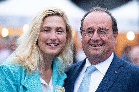 Rochefort - Julie Gayet et Francois Hollande