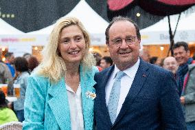 Rochefort - Julie Gayet et Francois Hollande