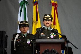 Brigadier General Sandra Patricia Hernandez Swears-in Command as Bogota's Police Commander