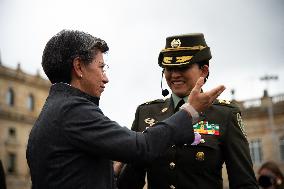 Brigadier General Sandra Patricia Hernandez Swears-in Command as Bogota's Police Commander