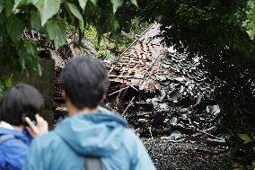 Torrential rain in Japan