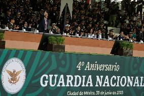 4th Anniversary Of The National Guard In Mexico