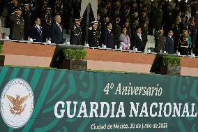 4th Anniversary Of The National Guard In Mexico