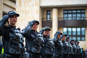 Brigadier General Sandra Patricia Hernandez Takes Command Of Bogota's Police