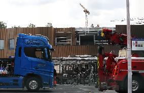 FRANCE-AUBERVILLIERS-FATAL SHOOTING OF A TEEN-PROTEST-VIOLENCE-AFTERMATH